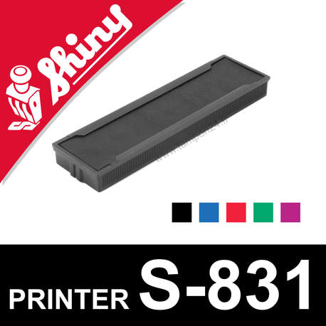 Cassette encrage Shiny Printer S-831