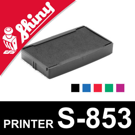 Cassette encrage Shiny Printer S-853