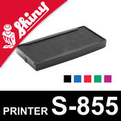 Cassette d'encrage pour Shiny Printer S-855