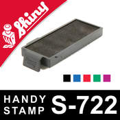 Cassette encrage Shiny Handy Stamp S-722