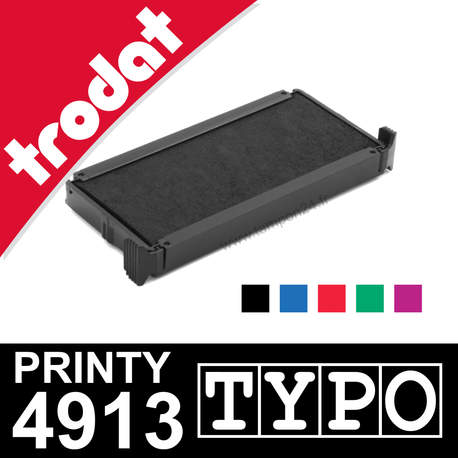 Cassette encrage Trodat Printy 4913 Typo