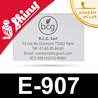 Empreinte pour Shiny E-907