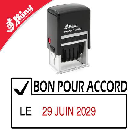 Tampon BON POUR ACCORD LE