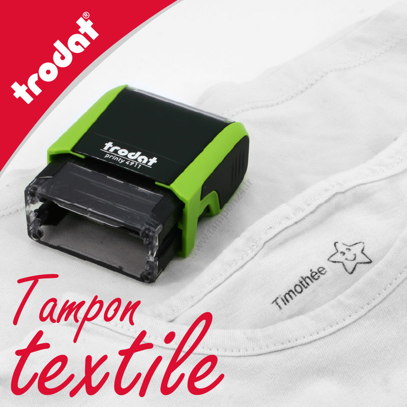Tamponnez les habits avec notre nouveau tampon textile - Fabisto