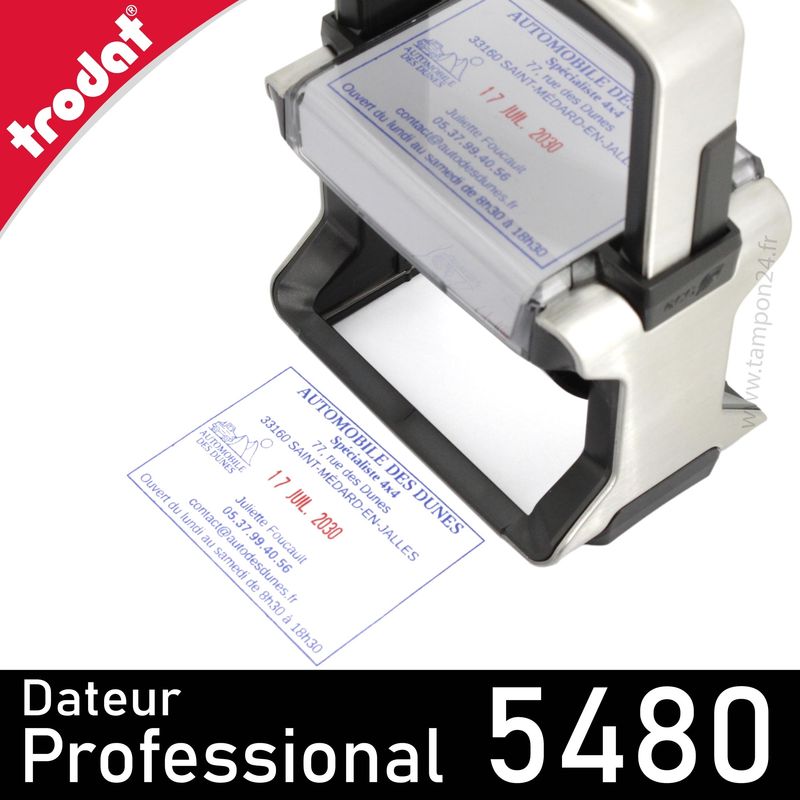 Tampon Dateur Trodat Professional 5460 - HANKO Stempel & Gravur