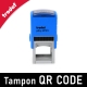 Tampon qr code, qualité Trodat, tampon robuste et compact 