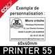 Tampon encreur printer 55